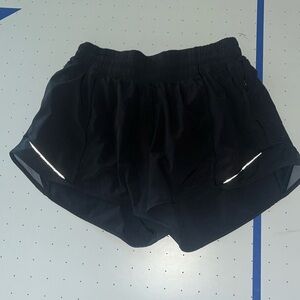 Lulumeon black shorts! Worn but have life left in them